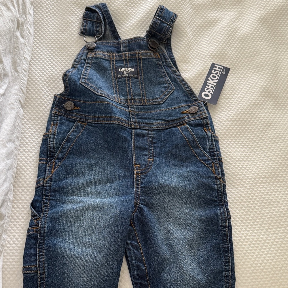 OshKosh B'gosh Classic Blue Kids Overalls